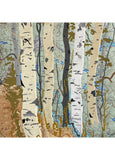 Meredith Nemirov, "Aspen Map I & II," Limited Edition Giclee Print