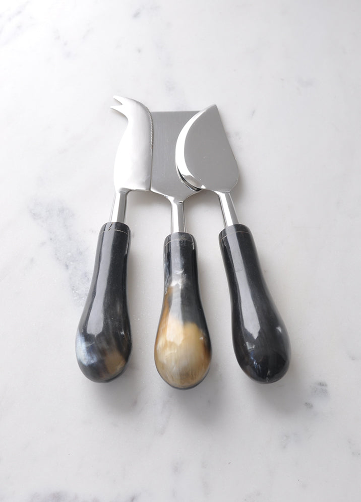 Horn Cheese Knives