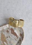 Deco Scarab Cuff
