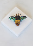 Beaded Bee Brooch