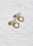 Convertible Crystal Coin Huggies