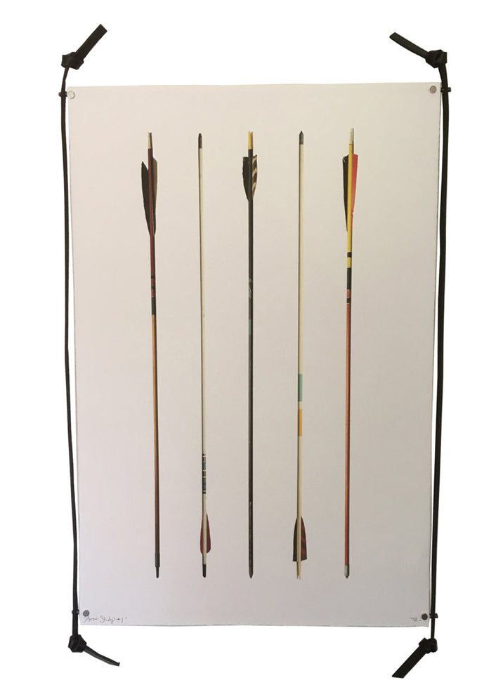 Leather Hanging System for Prints