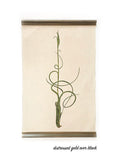Frameless Wood Hanging System for Prints