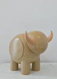 Ceramic Bully: Giant Winter White Bully
