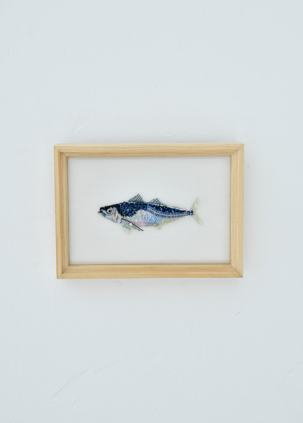 Atlantic Mackerel Beaded Art