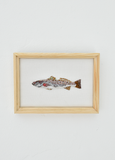 Spotted Sea Trout Beaded Art