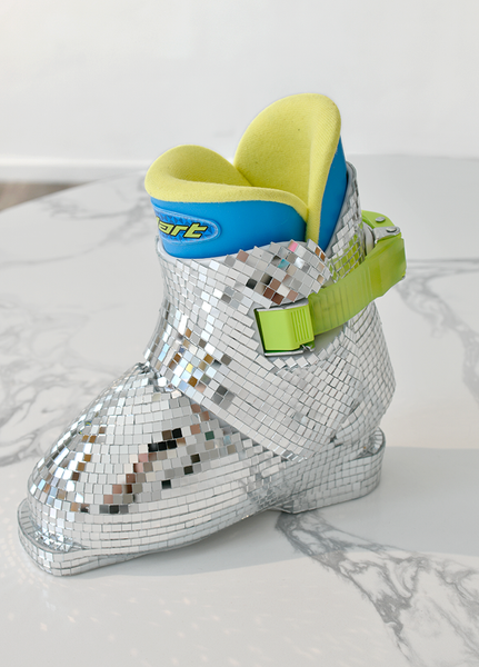 Small Disco Boot in Green