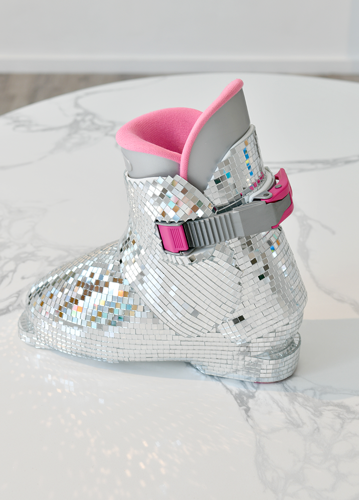 Medium Disco Boot in Pink