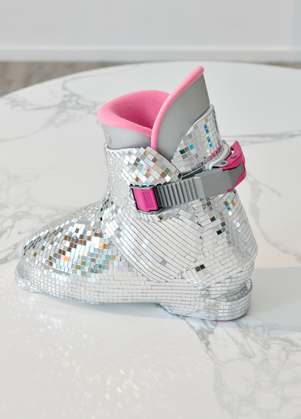 Medium Disco Boot in Pink