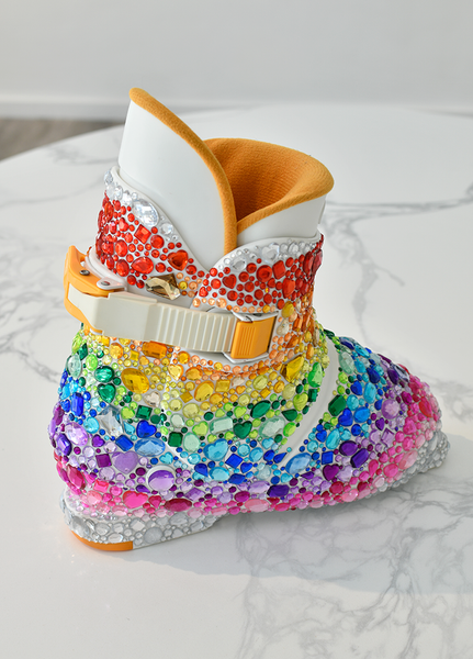 Disco Boot in Rainbow