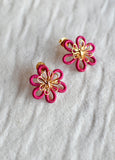 Dalia Stud Earrings in Pink