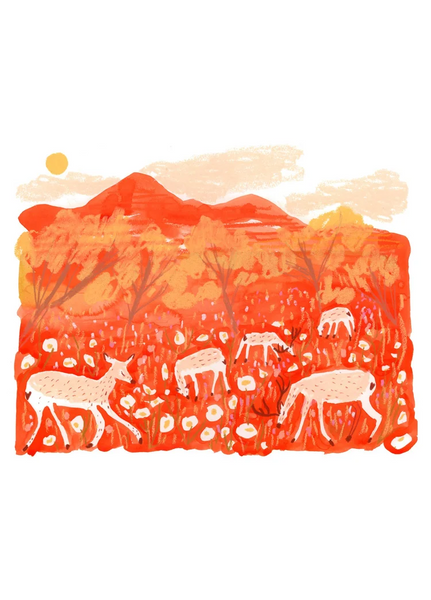 "Deer in Zion"