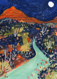 "Night Under the Red Rocks"