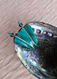 Ocean Anthurium Earrings