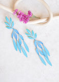 Blue Sea Forest Earrings