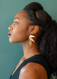 Leaf Punk Earrings