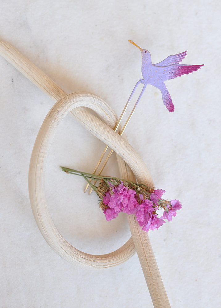 Hummingbird Hairpin