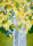 Meredith Nemirov, "Aspens in Autumn" & "Onset of Winter" Limited Edition Giclee Print