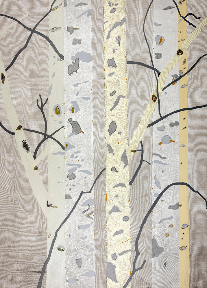 Meredith Nemirov, "Aspens in Winter," Limited Edition Giclee Print