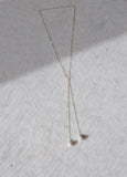 Breathless Tie Lariat Necklace