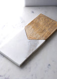 Marble & Wood Two Piece Cutting Board