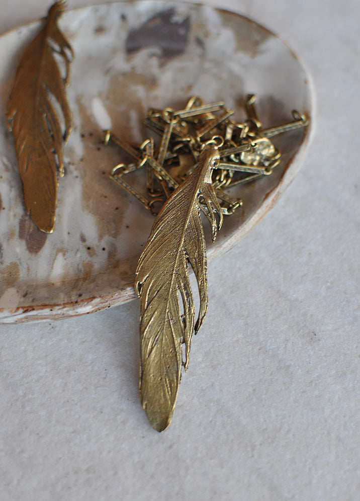 Costa Rican Feather Necklace