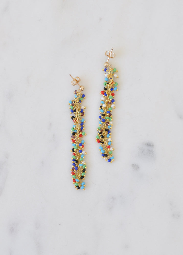 Long Fringe Earrings