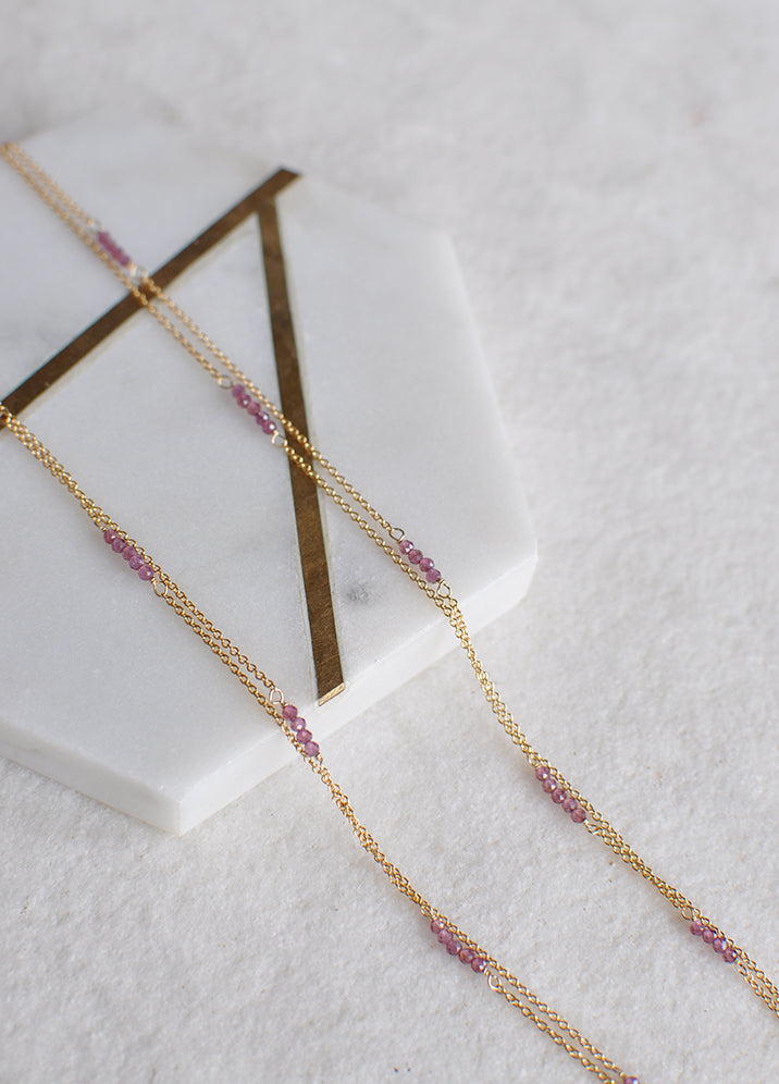 Double Strand Necklace