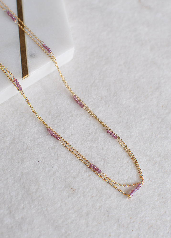 Double Strand Necklace