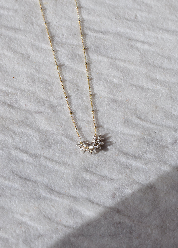 Flower Cluster Necklace