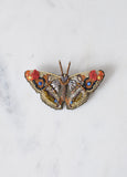 Beaded Butterfly Brooch
