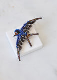 Birds of a Feather Beaded Brooch