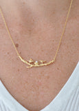 Two Birds on a Branch Necklace