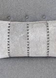 Stitched Giselle Cowhide Cushion