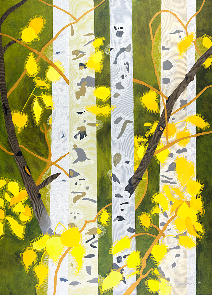 Meredith Nemirov, "Four Seasons Autumn," Limited Edition Giclee Print