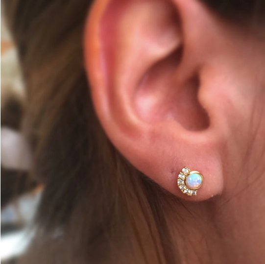 Parisian Sunset Studs