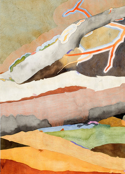 Meredith Nemirov, "Subterranean," Limited Edition Giclee Print