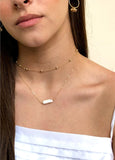 Moonbeam Pearl Necklace