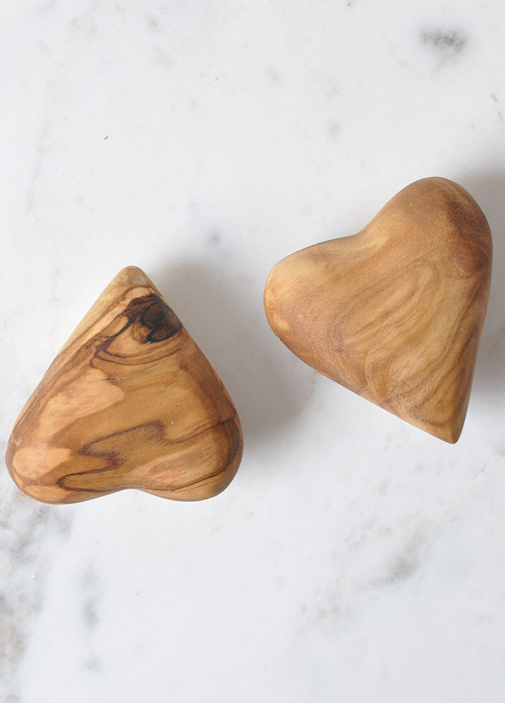 Palestinian Olive Wood Hearts Entwined – Humble Hilo
